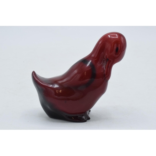 100 - Rare Royal Doulton flambe Duck Preening HN298 (professionally restored).