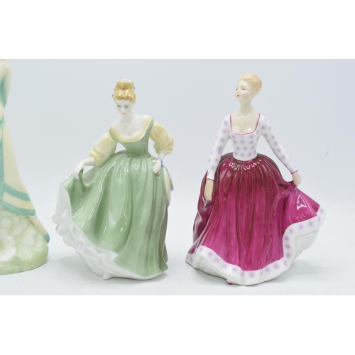 112 - Royal Doulton lady figures to include Eliza HN3798, Fiona HN2964 and Fair Lady HN2193 (second) (3).