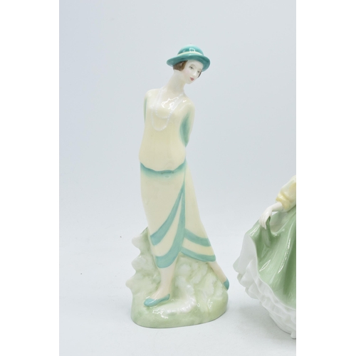 112 - Royal Doulton lady figures to include Eliza HN3798, Fiona HN2964 and Fair Lady HN2193 (second) (3).