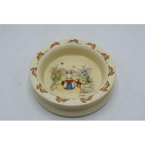 115A - Royal Doulton Bunnykins Barbara Vernon Baby Dish.