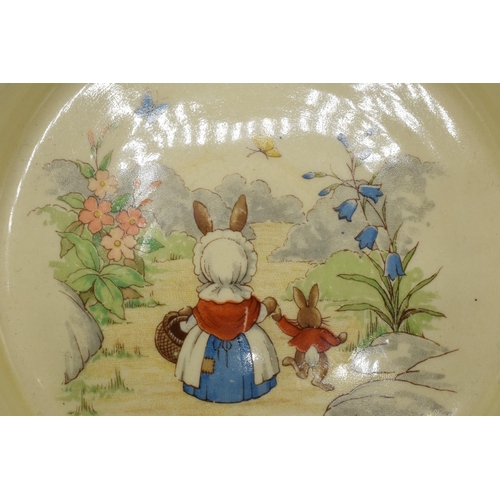 115A - Royal Doulton Bunnykins Barbara Vernon Baby Dish.