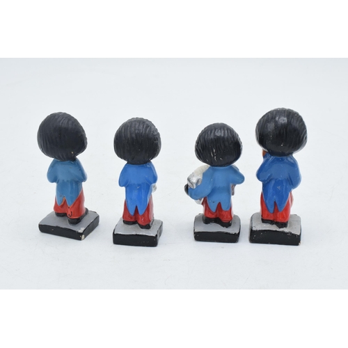 74D - Vintage Robertson's advertising musician figures (4), 7cm tall.