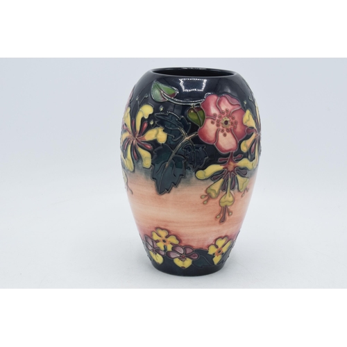 88 - Moorcroft Oberon baluster vase, 18cm tall, first quality.