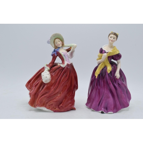 116B - Royal Doulton figures Adrienne and Autumn Breezes HN1934 (2).