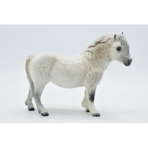 51A - Royal Doulton (Beswick) Grey Shetland Pony.