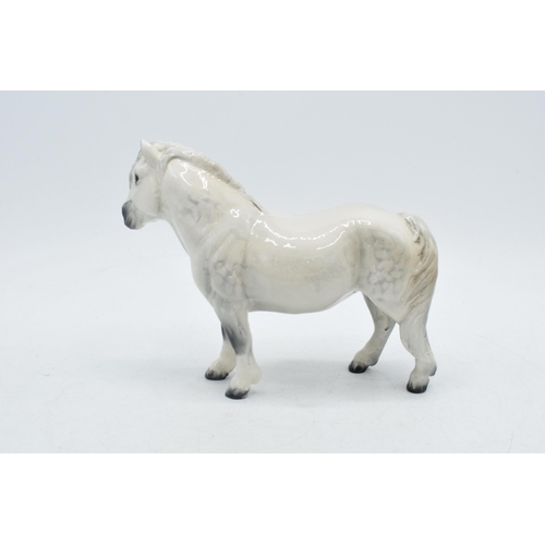 51A - Royal Doulton (Beswick) Grey Shetland Pony.