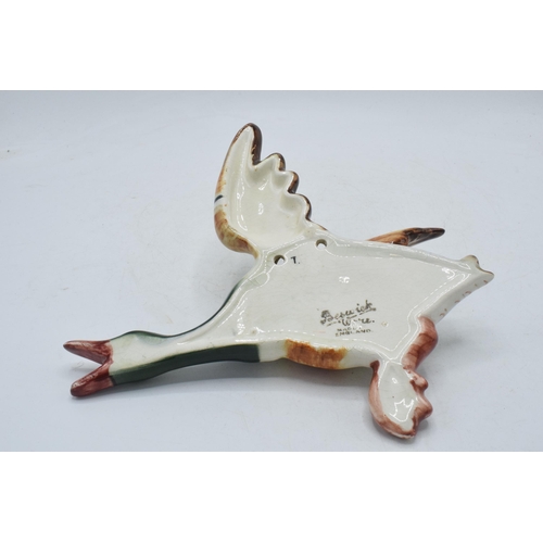 65A - Beswick Flying Shelduck wall plaque 596-2.