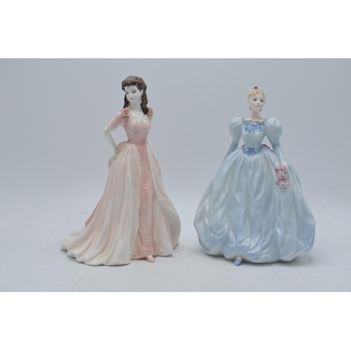 111A - Coalport figures to include Jacqueline and Lily - Figure of the Year (2).