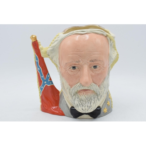 120C - Large Royal Doulton double-sided character jug Grant / Lee D6698.