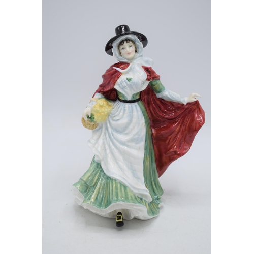 132 - Royal Doulton figure Ladies of the British Isles Wales HN3630