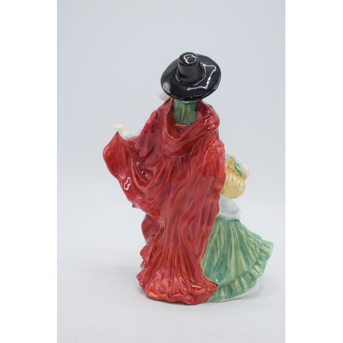 132 - Royal Doulton figure Ladies of the British Isles Wales HN3630