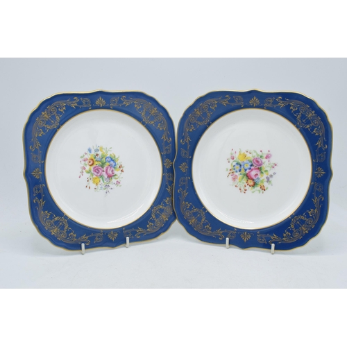 147 - Royal Worcester 'Maple' pattern pottery to include 2 plates and a soup bowl, 21cm diameters (3).