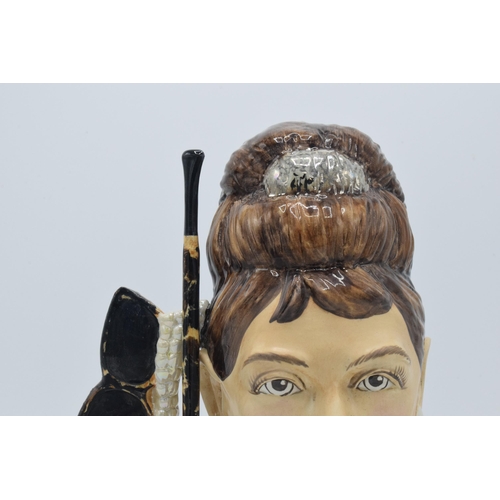 165 - Bairstow Manor Collectables character jug Audrey Hepburn, Stars of the Golden Era, limited edition, ... 