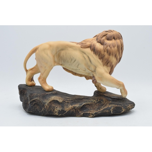 64 - Beswick Lion on Rock A2554.