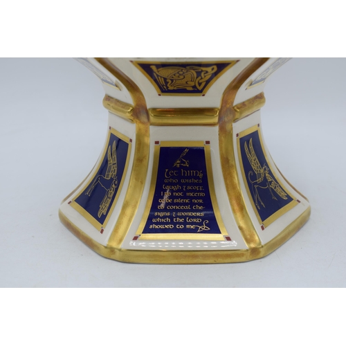 96 - Masons Ironstone large prestige piece 'The Columba Chalice' with cover, limited edition of 500, this... 