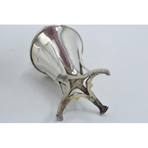 195 - Silver pepperette in a Modernist / Archibold Knox style, 60.7 grams, Birmingham 1903, Deakin & Franc... 