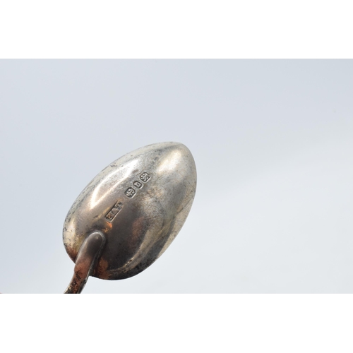 89 - A set of 4 hallmarked silver Apostle spoons, 34.4 grams, Birmingham 1895.