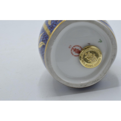 39 - Royal Crown Derby paperweight in the form of a Koala, with gold stopper.