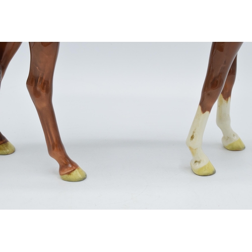 75 - Beswick Chestnut Racehorse 1564.