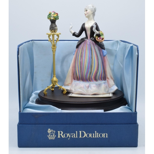 105 - Boxed Royal Doulton 'The Gentle Arts' figurine 'Flower Arranging', HN3040, 158/750, with certificate... 