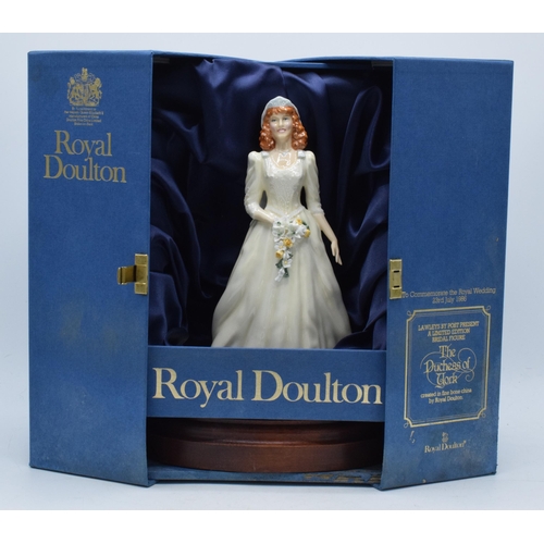 106 - Boxed Royal Doulton figurine 'The Duchess of York', HN3086, 654/1500.