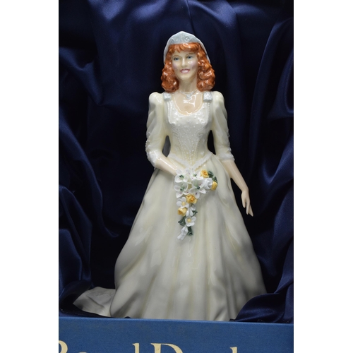 106 - Boxed Royal Doulton figurine 'The Duchess of York', HN3086, 654/1500.