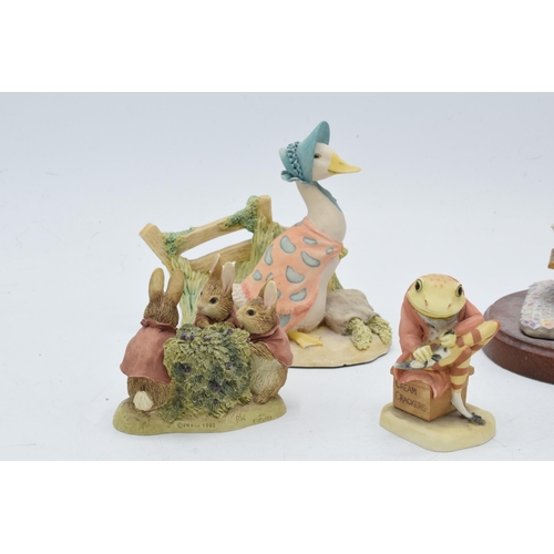 11 - Border Fine Arts to include Mrs Tiggywinkle, Jemima Puddleduck sets off, Flopsy Mopsy & Cottontail x... 