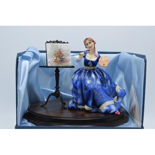 110 - Boxed Royal Doulton 'The Gentle Arts' figurine 'Painting', HN3012, 158/750, with certificate.