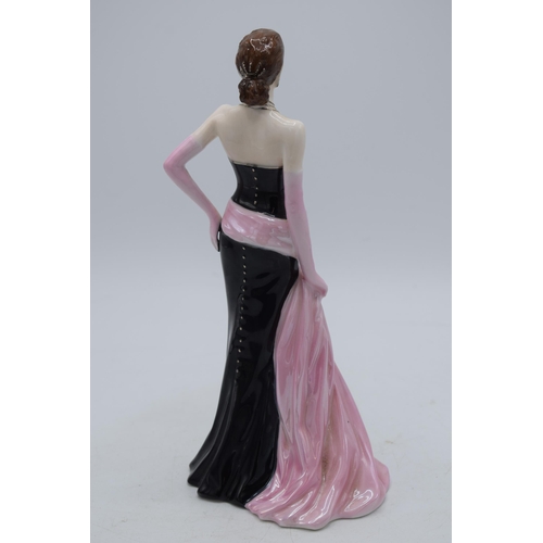 96 - Coalport limited edition lady figure Black Velvet CW679.