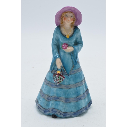 126 - Arcadian China figure of Miss Ascot, 15cm tall.