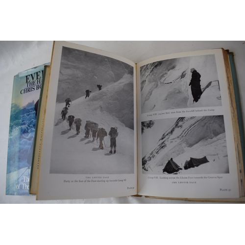 453 - A collection of books of Mount Everest interest. The Ascent of Everest John Hunt Second Impression D... 