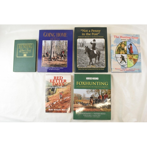 454 - A good selection of books of hunting interest. To include, Red Letter Days Rory Knight Bruce, West C... 