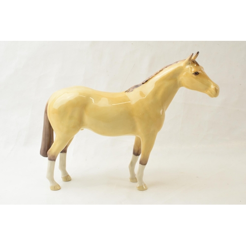 66 - Boxed Beswick Dunn Stallion: Limited edition Collectors Club piece 2007.