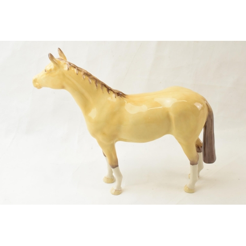 66 - Boxed Beswick Dunn Stallion: Limited edition Collectors Club piece 2007.