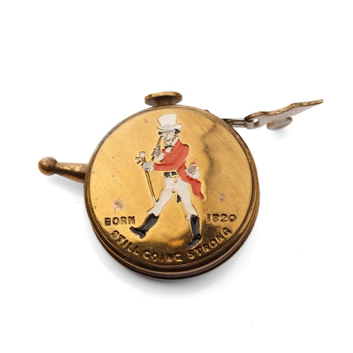 264 - Johnnie Walker advertising 1930s tape measure, made by John Rabone & Sons.