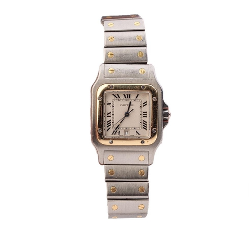 479 - Boxed Cartier 29mm 18ct gold and stainless steel wristwatch, in full working order, in original box,... 