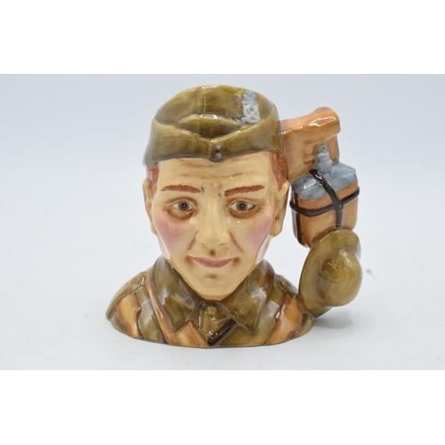 136 - Boxed Royal Doulton character jug Home Guard D7207, limited edition, with certificate.