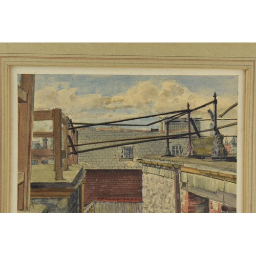 229 - Constance Morton (nee Beech), London and Plymouth, a view out across the roofs of their Summer studi... 