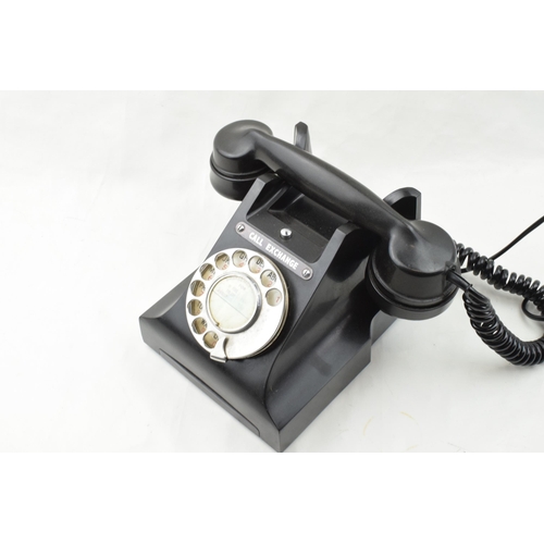 261 - Vintage Bakelite telephone, converted to electric.