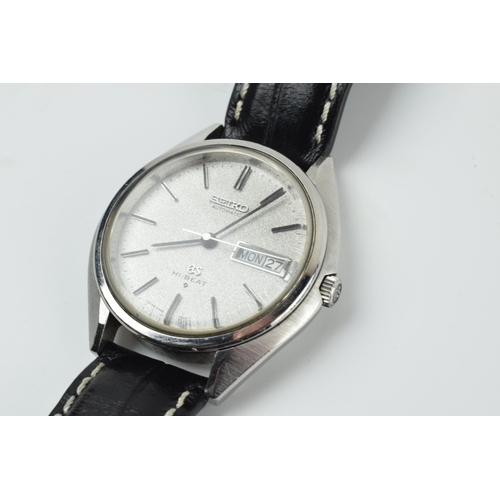 477 - Seiko Grand Seiko Hi-Beat gentleman's wristwatch, stainless steel, Ref. 5646-7030, 38mm.