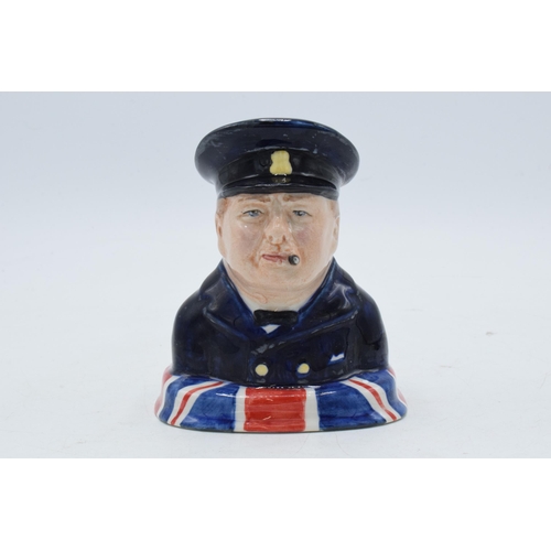 79 - Bairstow Manor Collectables bust of Sir Winston Churchill, 11cm tall.