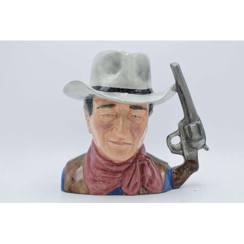 85 - Bairstow Manor Collectables limited edition character jug of John Wayne, Hollywood Greats Series, 20... 