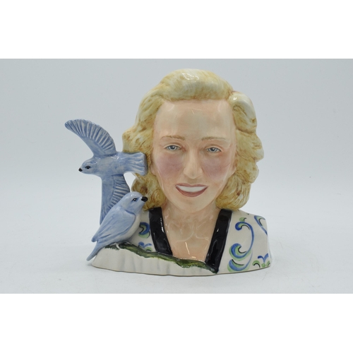 86 - Bairstow Manor Collectables character jug Dame Vera Lynn, limited edition, 19cm tall.