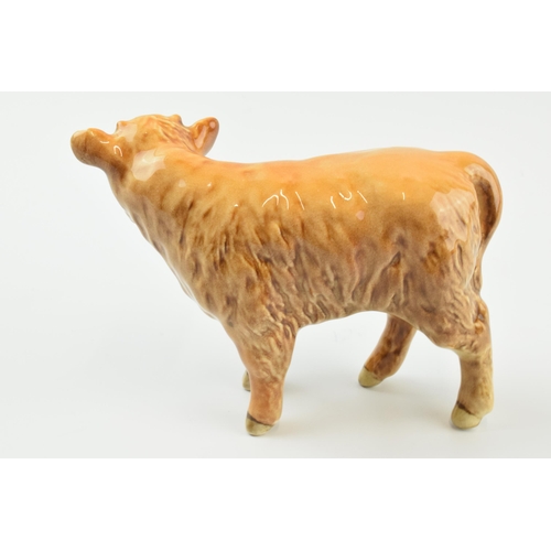 113 - Beswick Highland Calf 1827D in early colourway.