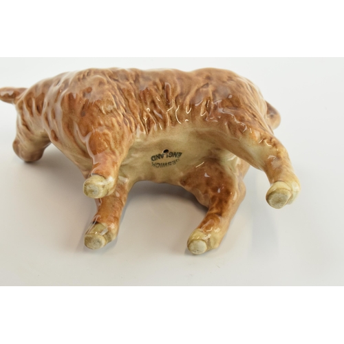 113 - Beswick Highland Calf 1827D in early colourway.