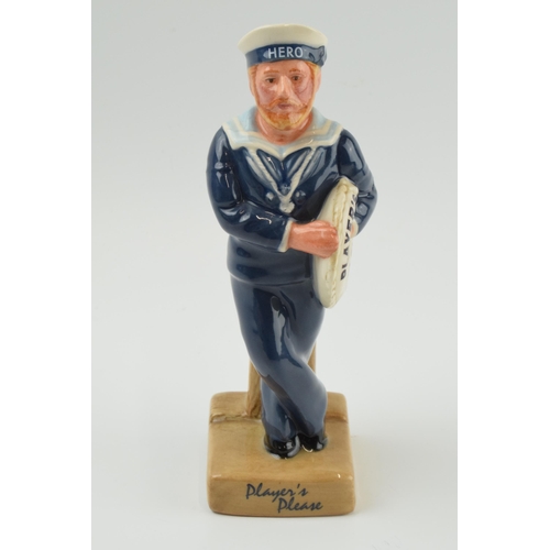 115 - Royal Doulton Advertising Figure Players Hero AC5, Limited Edition.