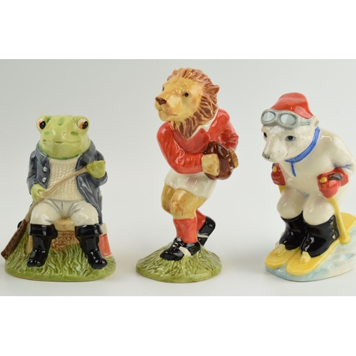 117 - Beswick Sporting Characters to include A Round with Foxy, Fly Fishing, Sloping Off and others (5 wit... 