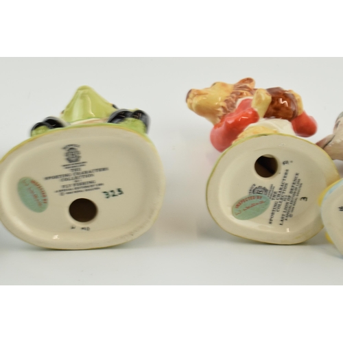 117 - Beswick Sporting Characters to include A Round with Foxy, Fly Fishing, Sloping Off and others (5 wit... 