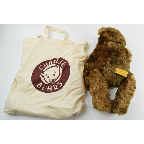 158 - Charlie Bears 'Anniversary Jack', Once Upon a Time Collection, with cloth bag, labels present.