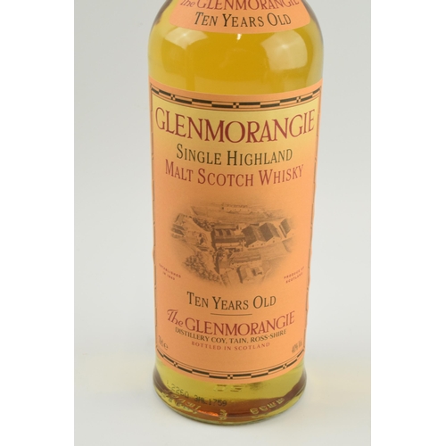 273 - 10 Year Old Glenmorangie Single Highland Malt Scotch Whisky, in metal tube, sealed, 70cl.